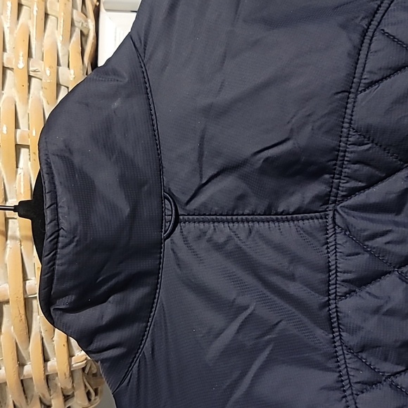 Eddie Bauer Quilted Jacket Womens XXL Navy Blue Zip-Pockets Puffer Lightweight - Picture 8 of 11